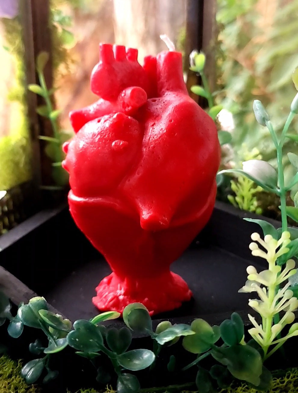 Anatomical Human Heart Candle